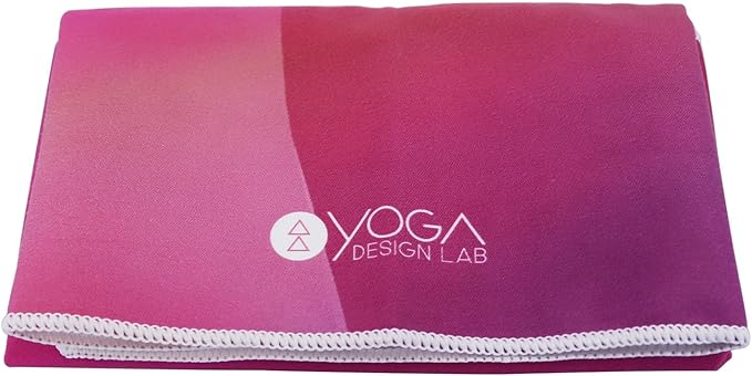 yogadesignlab | The Hand Towel | Premium Non Slip Hand Towel | Designed in Bali | Colorful Eco Printed + Quick Dry + Soft | Hot Yoga, Bikram, Ashtanga, Sport, Barre, Travel (Rose)
