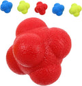 6pcs Agility Training Ball Hexagon Reflex Balls Reaction Training for Sports Eye Coordination Fitness Reaction Hockey Equipment