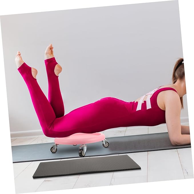 BESPORTBLE 1set Sliding Discs Abdominal Fitness Equipment Knee Cushion Multi-functional Workout Sliders for Core Strength and Toning Stylish Colors Easy to Clean