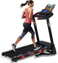 15% Auto Incline Treadmills for Home, 10 MPH Speed, 3.0 HP Foldable Treadmill, 18" Wider Belt, 36 Programs, Running Treadmills for Home with Bluetooth APP