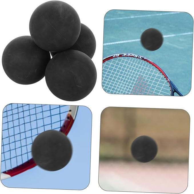 4pcs Mini Bounce Balls for Reaction Training High Elasticity Rubber Balls Compact Design for All Fitness Levels for Go Workouts Enhance Hand Eye Coordination