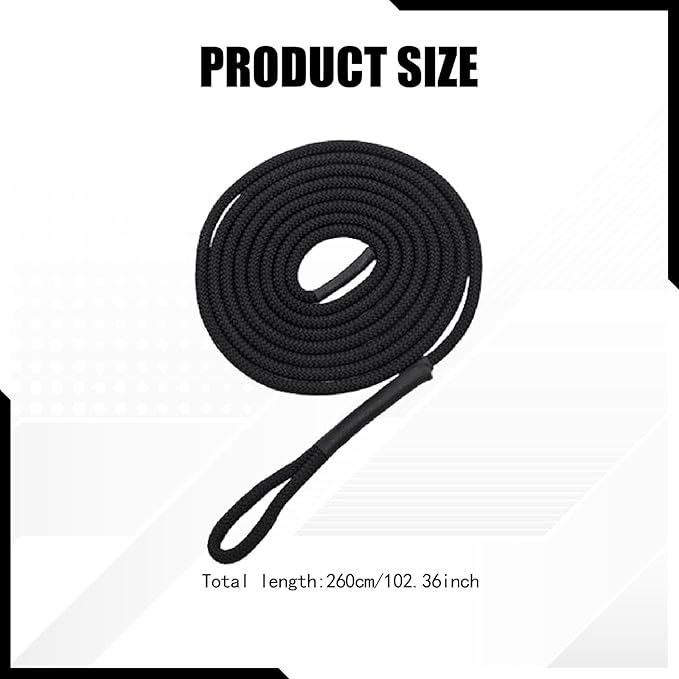 Pilates Reformer Pull Rope Part Band Fitting 102.36inch Length Hardware for Pilates Core Bed Yoga Fitness Exercise Equipment