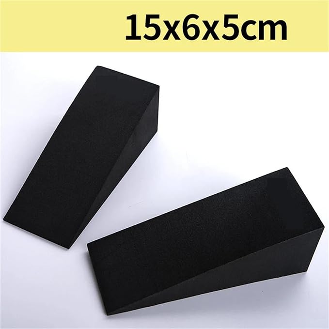 Yoga Wedge Block 2pcs Squat Wedge Block Non Slip Professional Ramp For Weightlifting Deadlift Heel Elevated Calf Raises For Home Practice,Physical Therapy,Pilates.