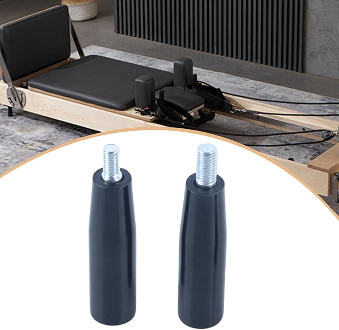 2Pcs Rope Posts M8 Threaded Pilates Reformer Parts Replacement Pull Rope Columns for Exercise