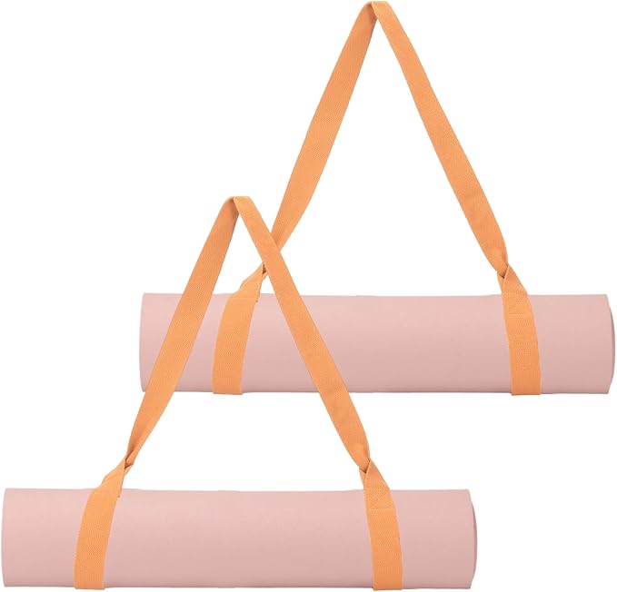 Yoga Mat Straps for Carrying, Adjustable Exercise Mat Sling Holder Multi Purpose Mats Carrier