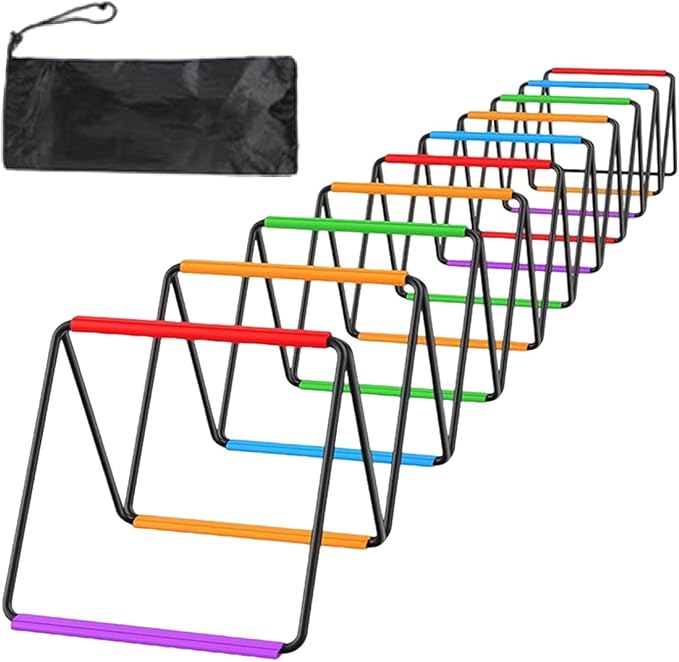 Agility Ladder Jumping Obstacles for Men Women and Kids Flexible Folding Football Footwork Speed Ladder for Volleyball