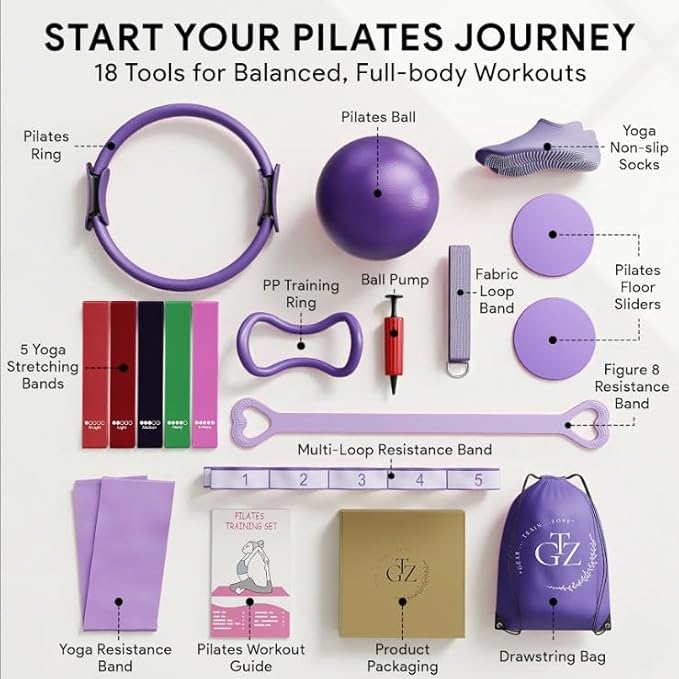 "GEAR...TRAIN...ZONE" GTZ Pilates Kit
