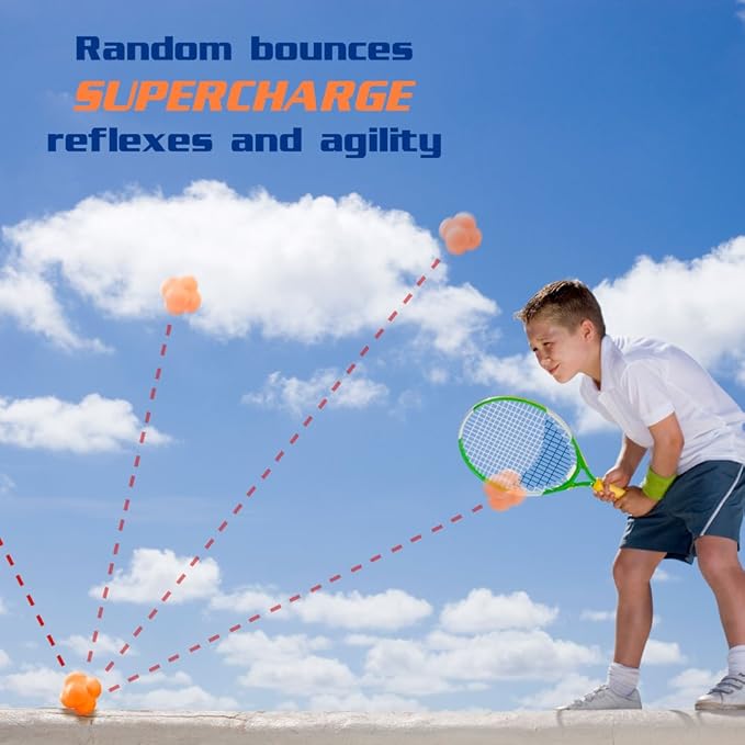 Crown Sporting Goods Hi-Bounce Reaction Ball Agility Trainer
