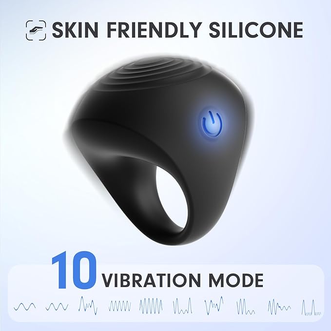 Mini Massager, Waterproof Rechargeable Portable Body Massage Ball, Multifunctional Finger Massager, Black