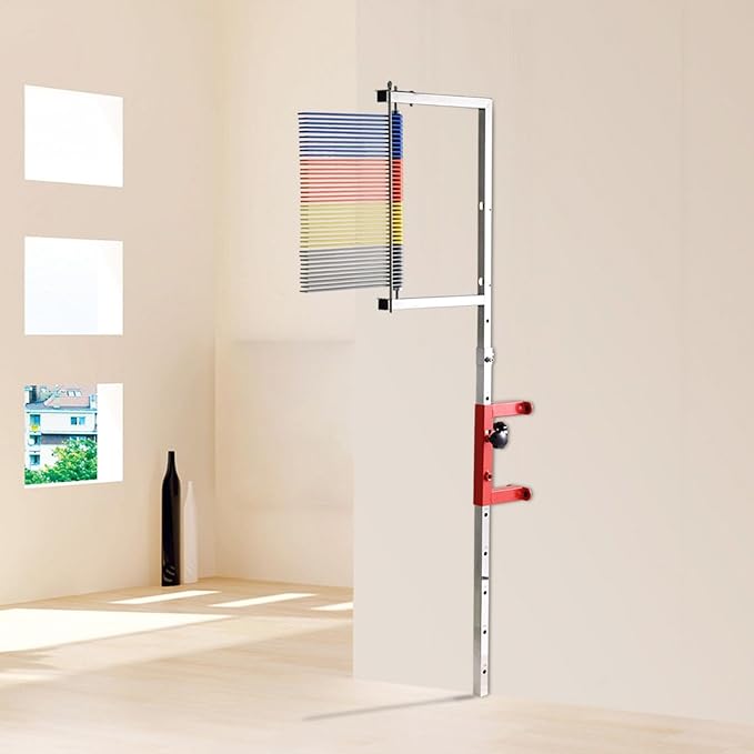 Wall Mounted Vertical Jump Measurement Tool, 47.24''-137.8" Adjustable Height Vertical Jump Trainer,Vertical Jump Height Measure,Jump Trainer,Vertical Jump Challenger for Jumping Training