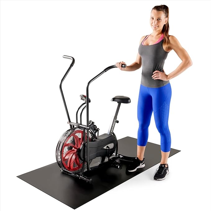 Marcy Fitness Equipment Mat and Floor Protector Compatible for Treadmills, Elliptical, Exercise Bikes, Stationary Cycles and Accessories