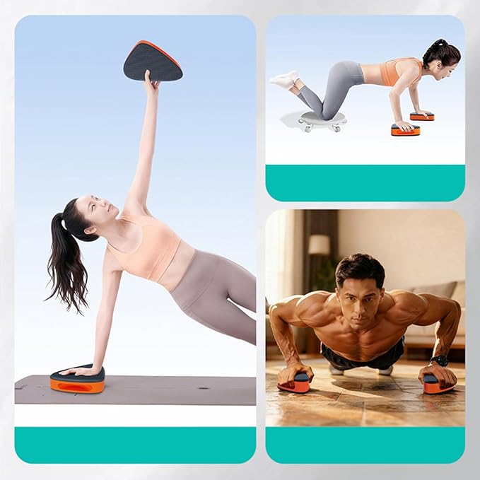 Push Up Bar - Anti-Slip Ergonomic Pad Handle, Portable Strength Training Equipment for Home Gym, Multi-Grip Push Up Stands for Men Women | for Indoor Outdoor Sports Fitness Activities 2026
