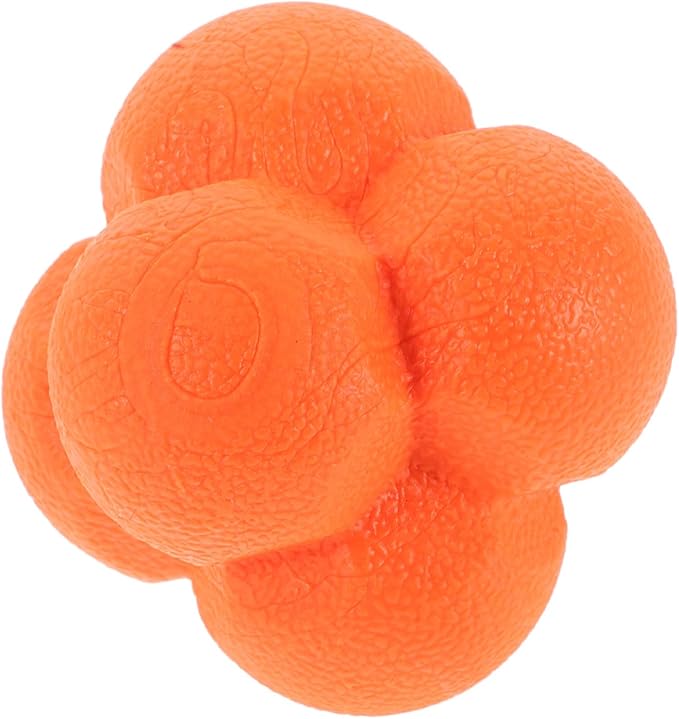 Hexagonal Reaction Ball 7cm Agility Training Ball for Hand Eye Coordination Baseball Exercise Reaction and Reflex Training for Goalkeeper and Agility Aid