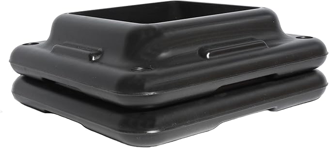 The Step (Made in the USA) Original Health Club Aerobic Step Risers in Black for Use with The Step Aerobic Platform – Health Club Size (2 count)