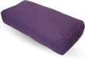 Everyday Yoga Premium Bolster, Soft & Supportive Meditation Pillow with Carry Handle, Lightweight Cushion for Restorative Yoga & Relaxation (Multi-Color)
