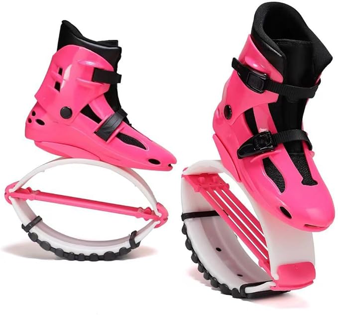 Kangaroo Jump Shoes for Women & Men – Adult Moon Shoes with 4 Springs, Low-Impact Fitness Jumping Boots for Exercise, Weight Loss, Cardio