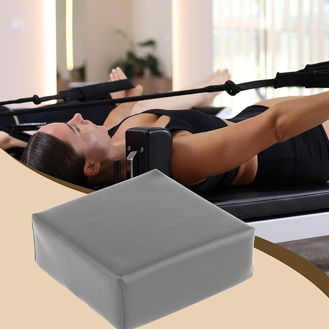 Pilates Reformer Pillow Exercise Mat Support PU Cushion for Yoga