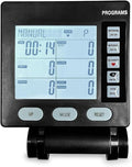 Rowing Machine Display Can Be Connected to The App Fitness Equipment Meter, Odometer Automatic Replacement Parts Speedometer Counter for Home Fitness Riding Bike Device(with Backlight)