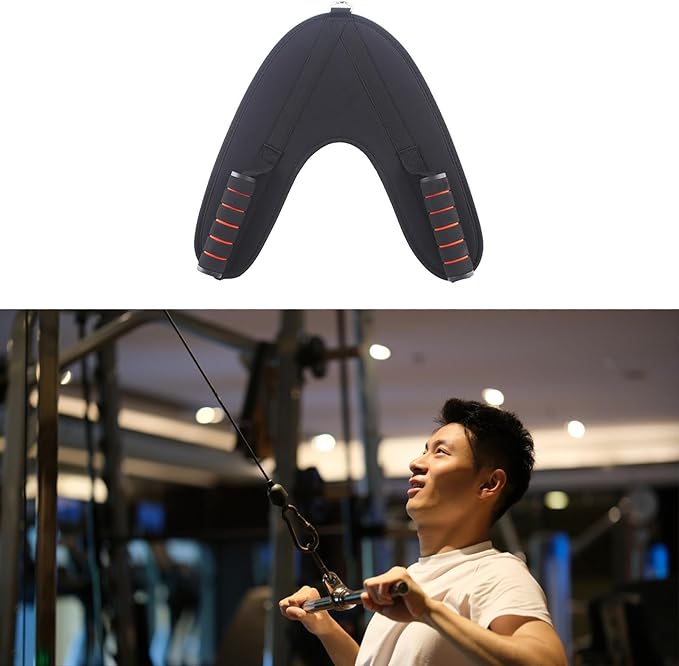 Ab Crunch Harness Exercise Cable Machine Attachment Core Muscle Training Men and Women Gym Accessories Back Exercise Strap