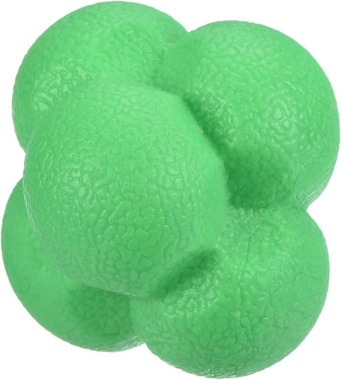 PATIKIL Bounce Reaction Balls, Coordination Training Ball Agility Trainer TPR High Difficulty, for Speed Reflex