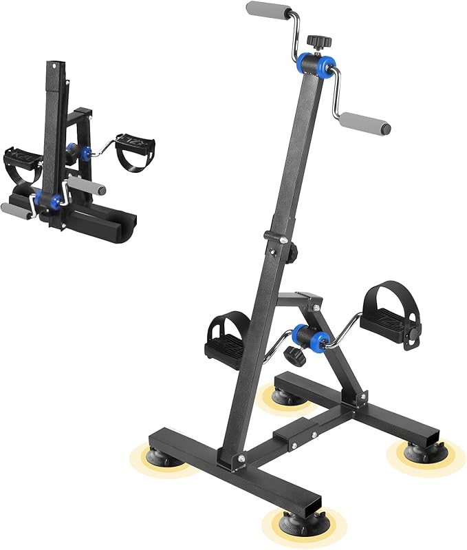 Arm and Leg Exercise Pedal Machine for Seniors, Seated Rehabilitation Bike for Physical Therapy, Elderly Stroke Recovery & Mobility Training Equipment