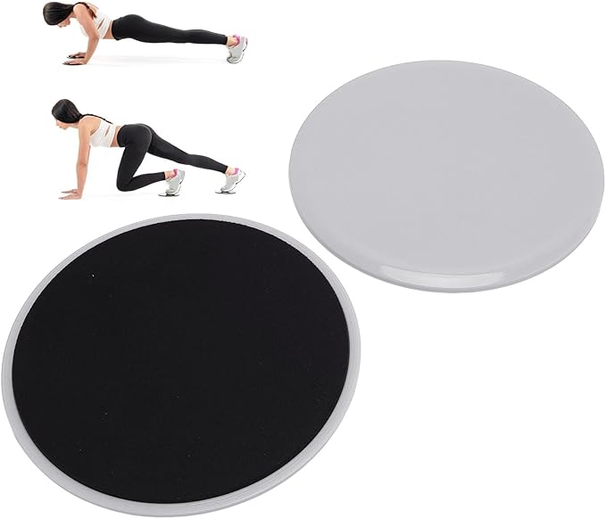 Compact Work Out Gliding Discs, Core Sliders for Full Body Exercise, Home Fitness Equipment, Exercise Discs, Floor Sliders for Workout