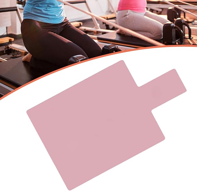 Pilates Reformer Mat,Mini Travel Yoga Mat, Accessory, Easy to Wash, Portable, Exercise Fitness Gym Pad Anti Slip for Women, 99.6x60x0.8cm Pink