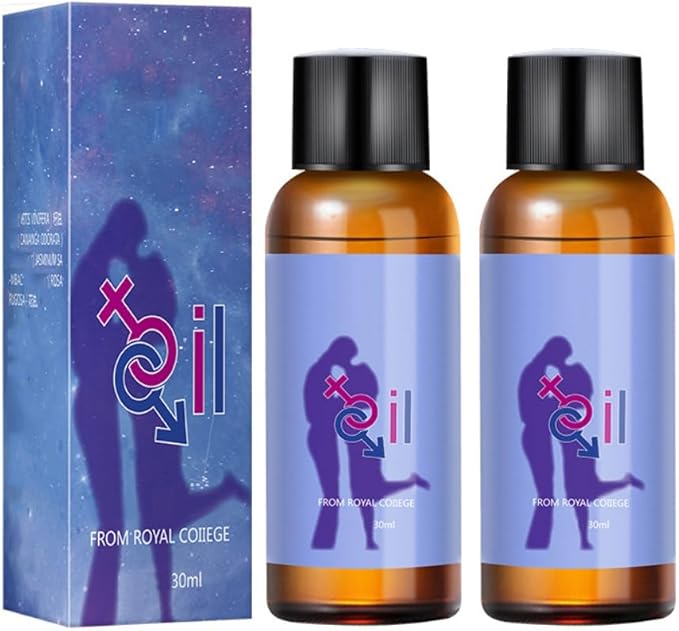Botanical Massage Oil, Pheromones Massage Oil for Him/Her Lover, Increase Sexual Desire Private Part Penis Spa, Delay Time Performance Boost Strength (2)