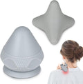 Trigger Therapy Tool with Suction Cup Manual Massage Kit to Relieve Muscle Pain and Tension - Legs Grey (2PCS)