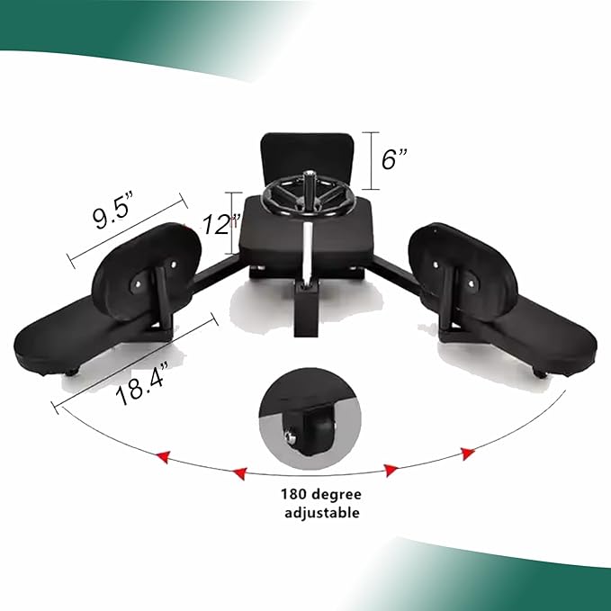 Hip Leg Strecher, 400LBS Steel Split Machine for Flexibility Kids Adults with Wheel, 240 ° Leg Strecher Machine for Flexibility Stretching Equipment Fitness Equipment Beauty Ballet Yoga
