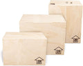 GoSports Fitness 3-in-1 Plyo Jump Box - Small, Standard, or XL - Launch Box Exercises for All Skill Levels