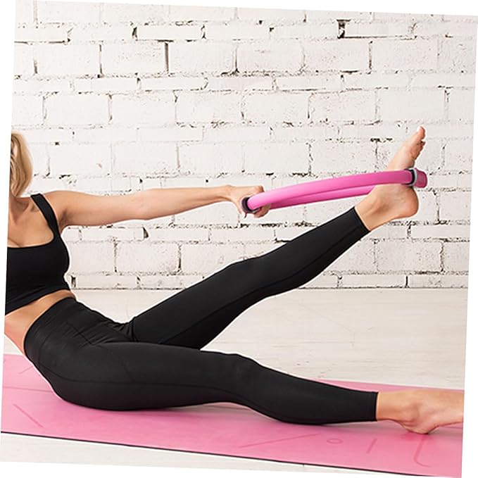 VICASKY Yoga Circle Items Yoga Ring Gym Accessories Gear Thigh Adult Woman Gymnastics Non Waist Pilates Circle