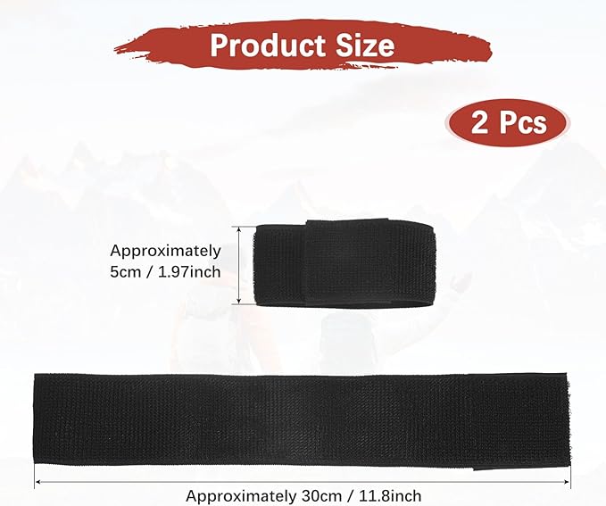 Boot Straps for Cowboy Boots - Cycling Safety Bind Pant Bands Use for Cycling & Jogging, & Camping - Adjustable Elastic Bike Ankle Leg Strap