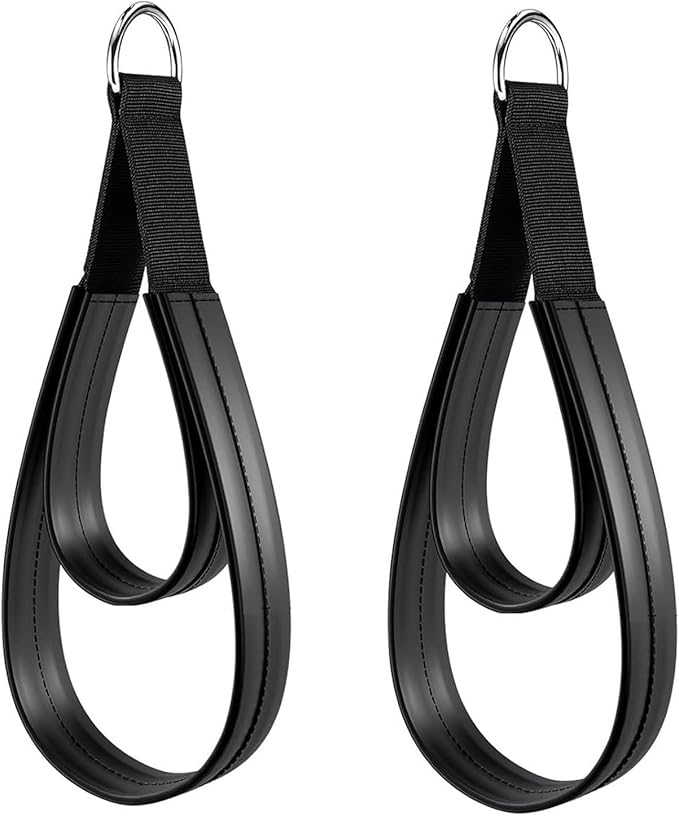 1 Pair Pilates Straps D-Rings Exercise Double Looped For Stretching Routines Comfortable D-rings Yoga Workout Accessories