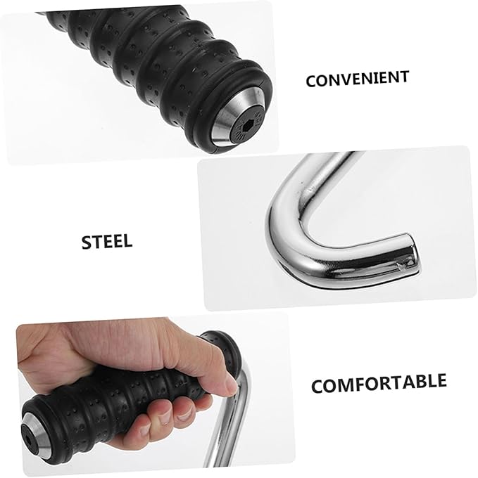 2pcs Hook Type Handles for Strength Training Equipment Home Gym Handles Fitness Accessory