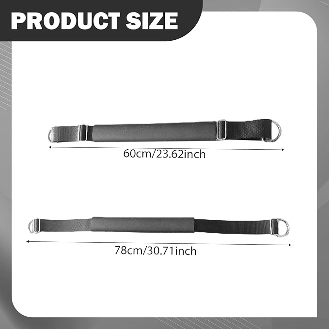 Pilates Foot Strap Adjustable Workout Easy Installation Daily Exercise Strap