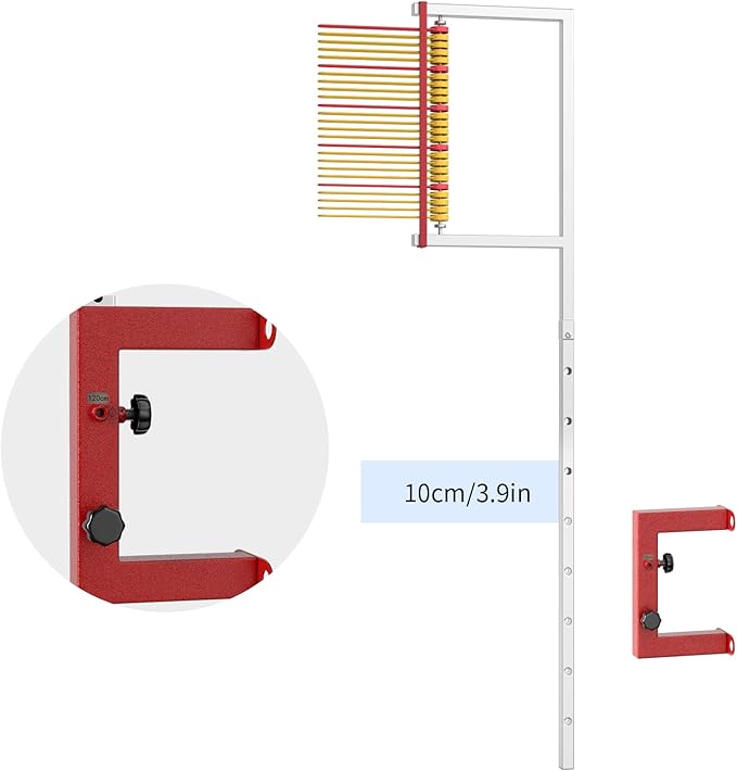 Vertical Jump Measurement Tool, Wall Mounted Vertical Jump Tester 27.5-47 Inches, 2.29-4 ft Adjustable Height Vertical Jump Trainer, Vertical Height Jump Measure Device Outdoor Use