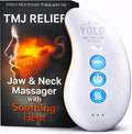 Yolo Mountain Therapeutic™ Premium TMJ Relief Massager – Heated Jaw & Neck Massager w/ 10 Precision Vibration Modes, Waterproof Electric Masseter Therapy Device for Jaw Pain, Tension & Bruxism Relief