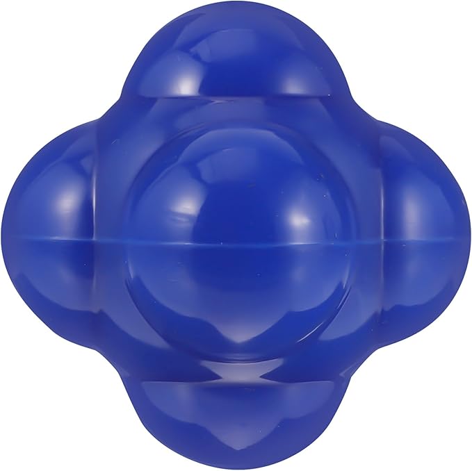 SUPVOX Hexagonal Silicone Reaction Ball Large 68mm Agility Training Ball for Reflex and Endurance Fitness Indoor Sports Workout Equipment