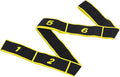 Fitness Band Elastic Stretch Strap with 8 Looped Resistance Stretching Strap for Pilates Dance Resistance