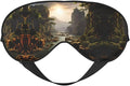 Mountains and Rivers Head-Mounted Double-Sided Light-Blocking Sleeping Eye mask to Protect Eyes and Relieve Eye Fatigue