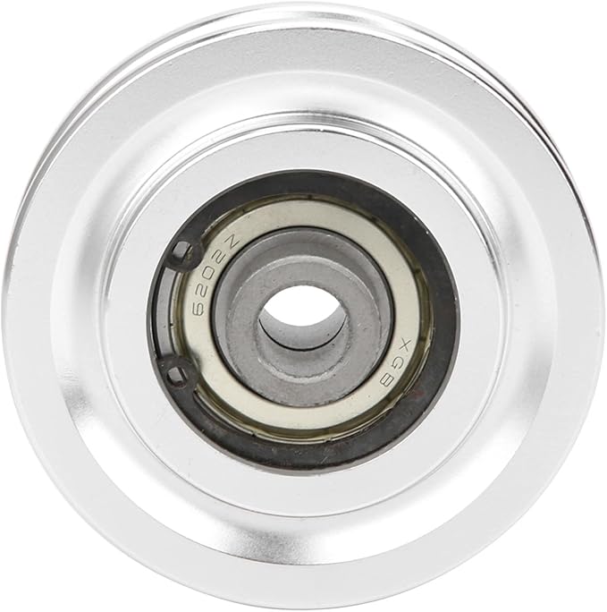 Agatige Aluminum Pulley Wheel, 70mm 80mm Power Rack Pulley Attachment Bearing Gym Pulleywheel Strength Training Exercise Hardware for Home Gym Equipment