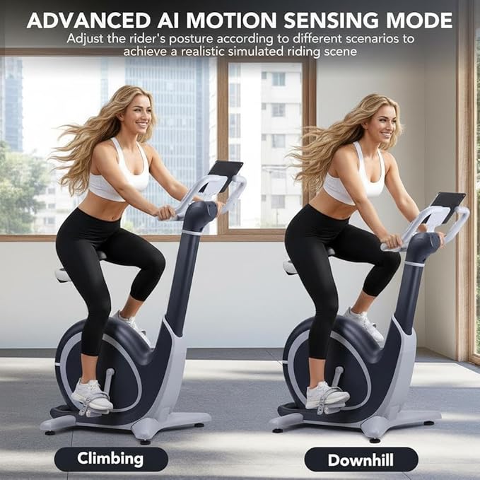 30 LBS Magnetic Indoor Cycling Bike,Stationary Bikes with 9-Level Handlebar Adjustment and 14-Level Seat Height,LCD Monitor for Home Cardio,Home Workouts and Gym