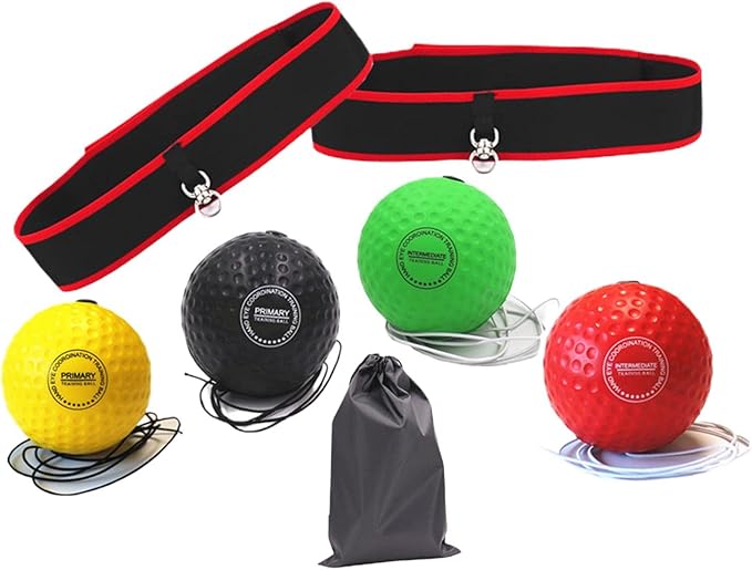 Adjustable Boxing Reflex Ball Set for Speed and