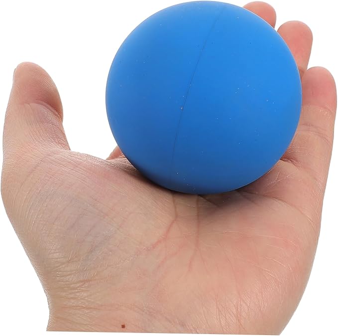 KICHOUSE 4pcs Rubber Squash Training Balls Mini Bouncy Balls Sports for Boys and Girls Reaction Training Equipment Lightweight Portable Enhance Coordination