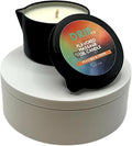Massage Candle for Date Night 4 oz Peaches & Cream, Oils for Couples Made in USA