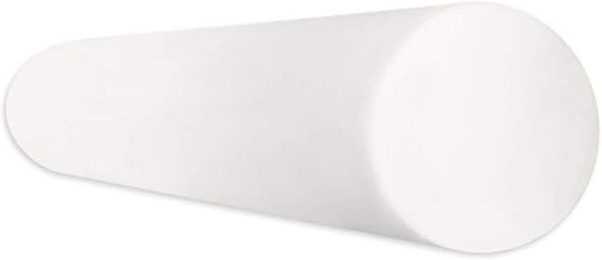 FoamRush 5" Diameter x 15" Long Premium Quality High Density Round Bolster Upholstery Foam Roller (Ideal for Yoga, Pilates, Strength Training, and General Fitness) Made in USA