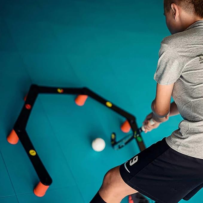 Skiller - Lightweight Stickhandling Training Aid, Equipment for Ball Control, Reaction Time & Coordination - Light, Portable & Adjustable Trainer