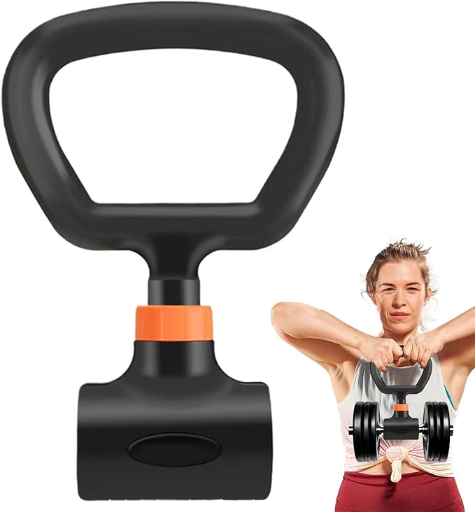 Versatile Converter - Adjustable Dumbbell Handle Attachment, Heavy Duty Strength Training Adapter, Secure Locking Grip, Portable Fitness Upgrade Tool | Home Gym Workout Equipment Solution for Muscle