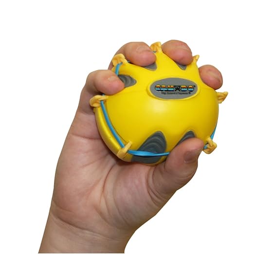 CanDo 10-2270 Digi-Extend n' Squeeze Hand Exerciser, Small, Yellow-X-Light
